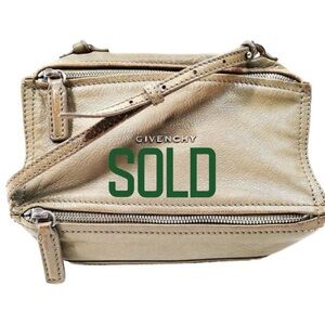 Crème Givenchy small cross body bag